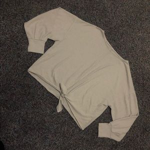 H&M Tie Front Crop Top